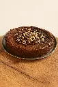 Tarta de queso con chocolate