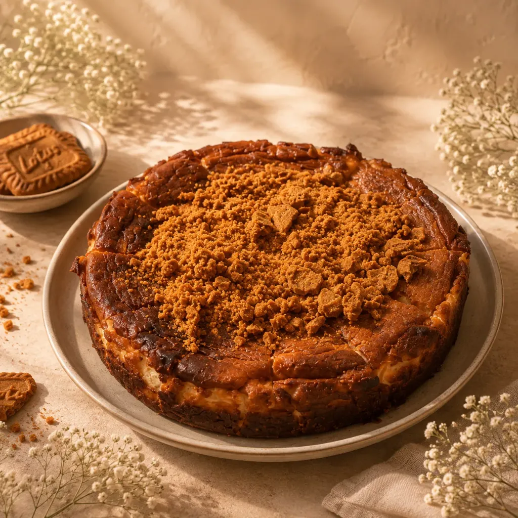 Tartas de Queso Lotus (8-10 personas, Con lactosa)