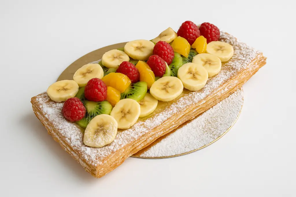 Banda de Hojaldre y frutas