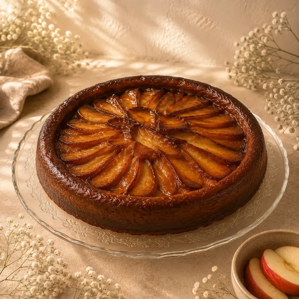 Tarta de Manzana (8-10 personas, Con lactosa)