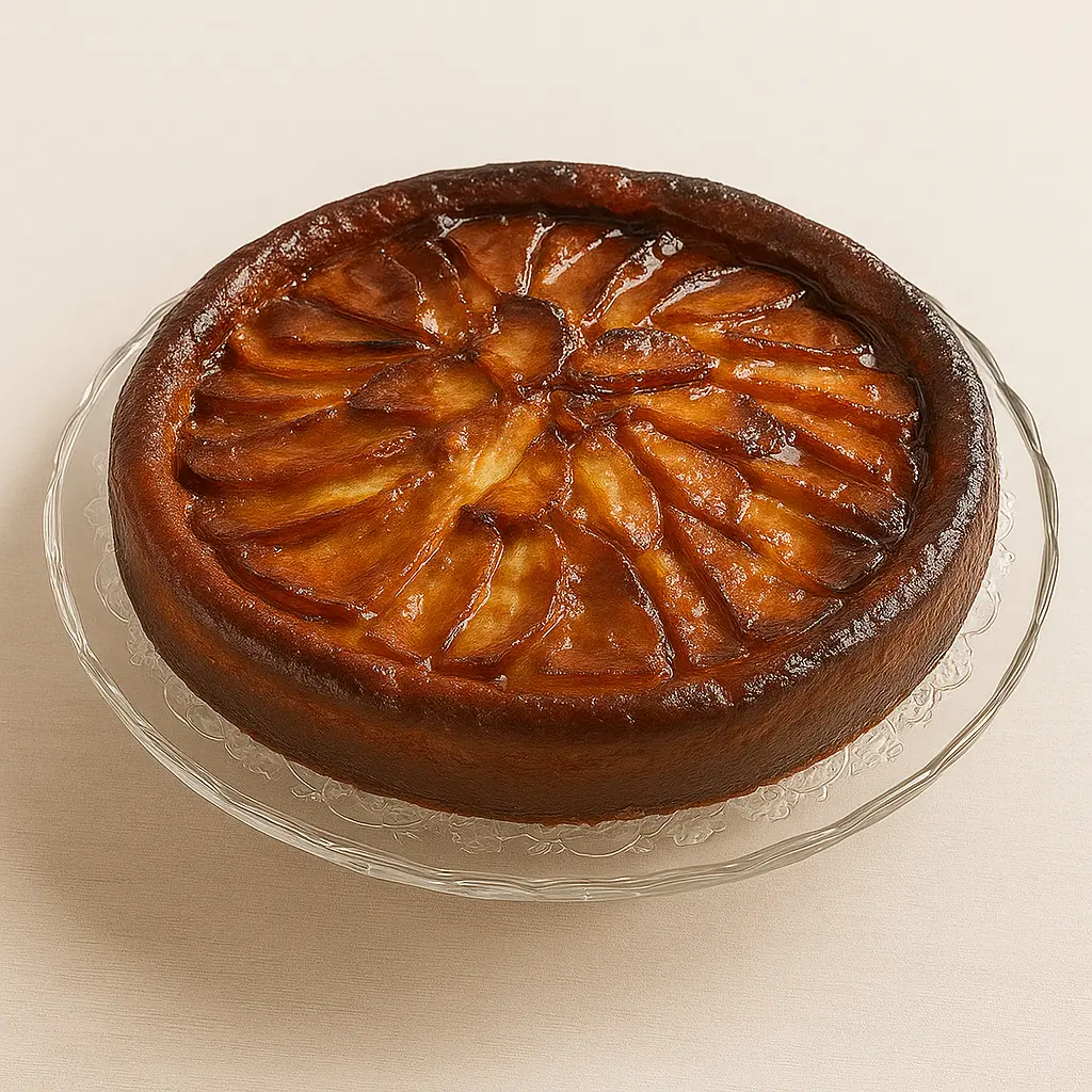 Tarta de Manzana (8-10 personas, Con lactosa, Con gluten)