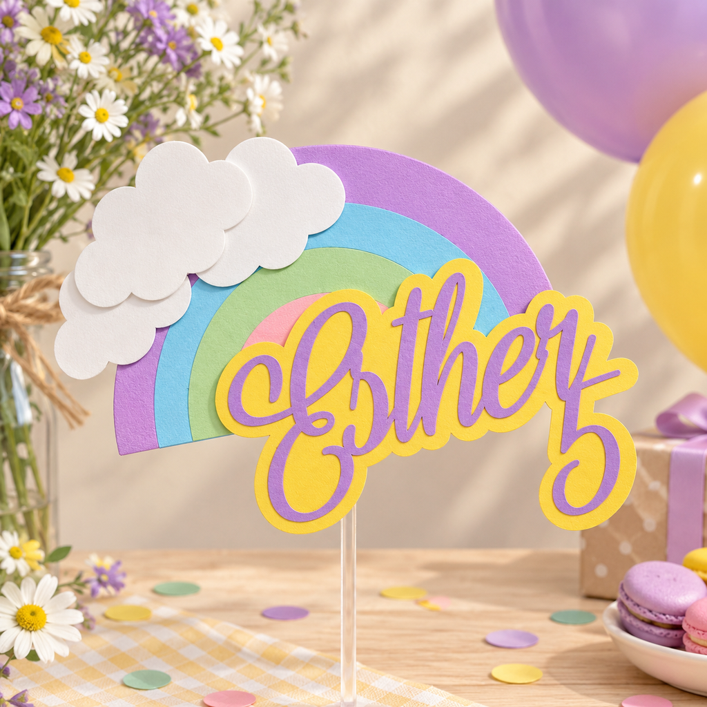 Topper Arcoiris