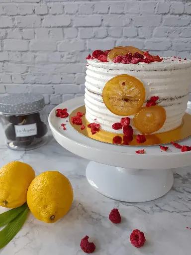 Tarta de Limón y frutos rojos