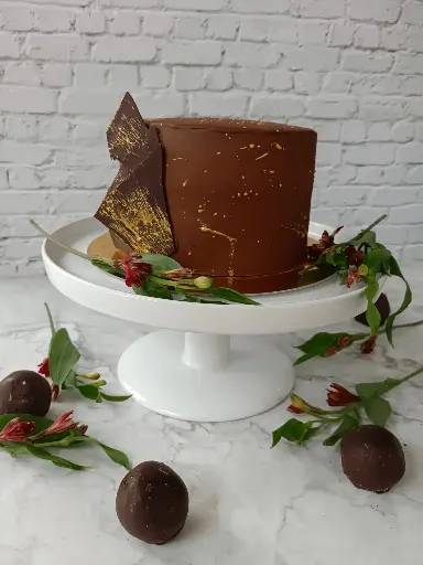Tarta Chocolate y Vainilla